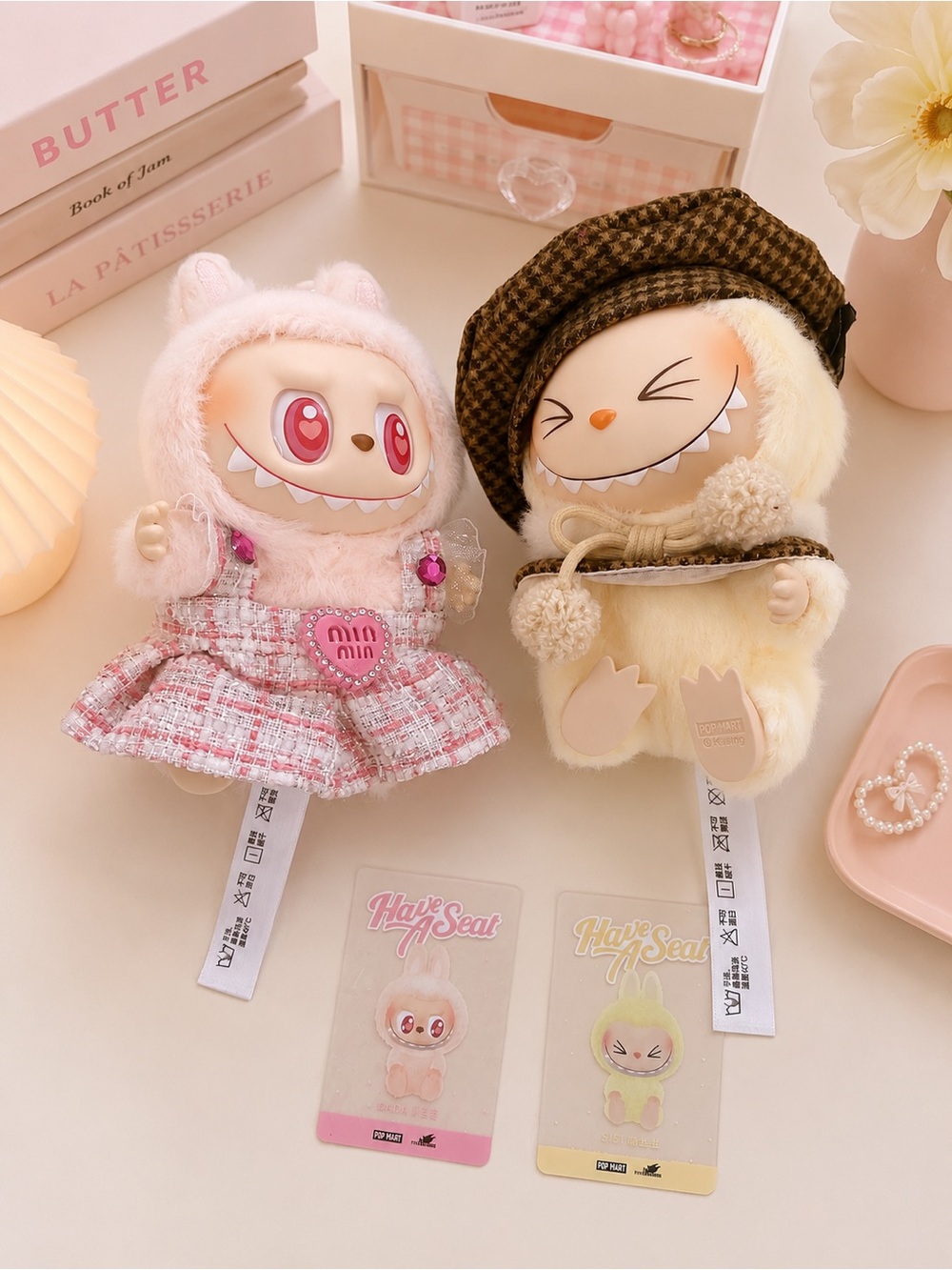 POP MART The Monsters Have A Seat Plush Keychain Bundle – DADA & SISI